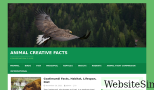 animalcreativefacts.com Screenshot