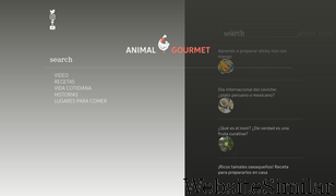 animalgourmet.com Screenshot