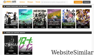 anime-gate.net Screenshot
