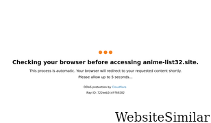 anime-list32.site Screenshot