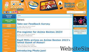 animeboston.com Screenshot