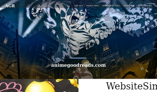 animegoodreads.com Screenshot