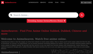 animeheaven.online Screenshot