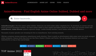 animeheaven1.com Screenshot