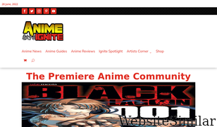 animeignite.com Screenshot