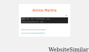 animemantra.com Screenshot