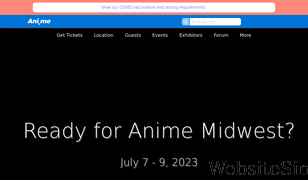 animemidwest.com Screenshot