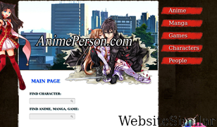 animeperson.com Screenshot