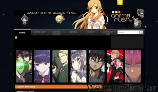animerush.tv Screenshot