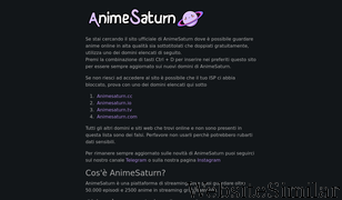 animesaturn.me Screenshot