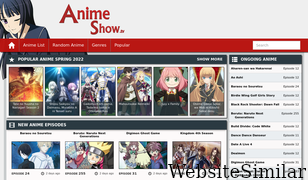 animeshow.tv Screenshot