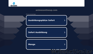 animesonlineup.com Screenshot