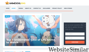 animesoulking.com Screenshot
