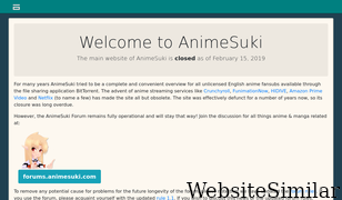animesuki.com Screenshot