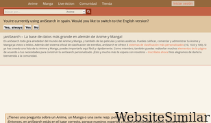 anisearch.es Screenshot