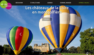 anjou-tourisme.com Screenshot