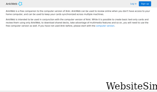 ankiuser.net Screenshot