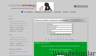 annonces-animalieres.com Screenshot