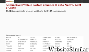 annunciautoweb.it Screenshot