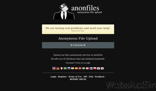 anonfile.com Screenshot