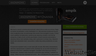 anonimowe.pl Screenshot