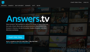 answers.tv Screenshot