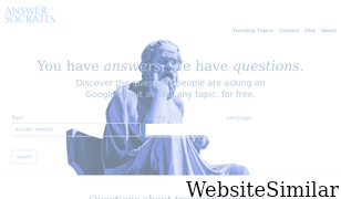 answersocrates.com Screenshot