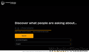 answerthepublic.com Screenshot