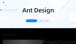 ant.design Screenshot