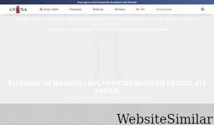 antena1.com.br Screenshot