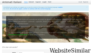 antenati-italiani.org Screenshot