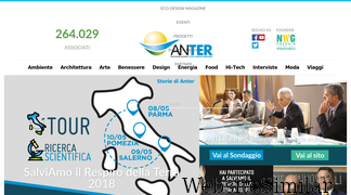 anteritalia.org Screenshot