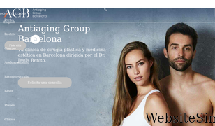 antiaginggroupbarcelona.com Screenshot