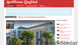 antilliaansdagblad.com Screenshot