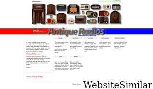 antiqueradios.com Screenshot
