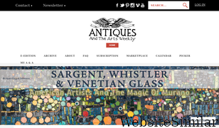 antiquesandthearts.com Screenshot