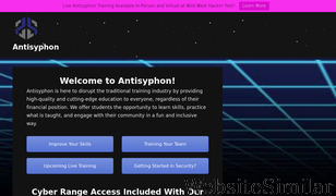 antisyphontraining.com Screenshot