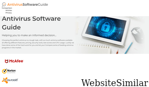 antivirussoftwareguide.com Screenshot