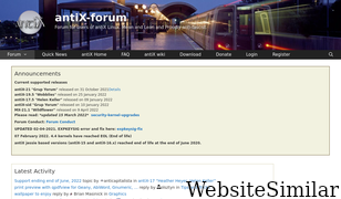 antixforum.com Screenshot