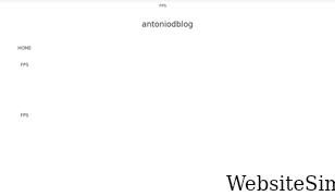 antoniodblog.com Screenshot