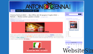 antoniogenna.com Screenshot