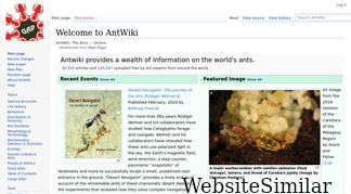 antwiki.org Screenshot