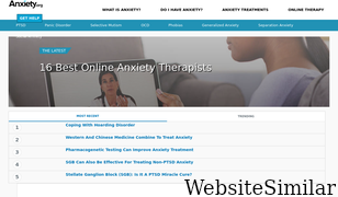 anxiety.org Screenshot