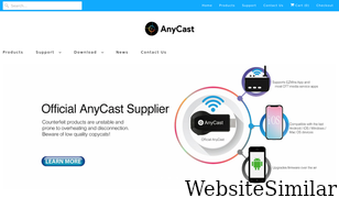 any-cast.com Screenshot