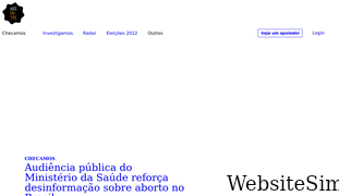 aosfatos.org Screenshot