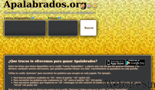 apalabrados.org Screenshot