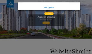 aparnaconstructions.com Screenshot