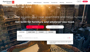 apartmentsearch.com Screenshot