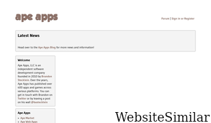 ape-apps.com Screenshot