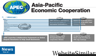 apec.org Screenshot